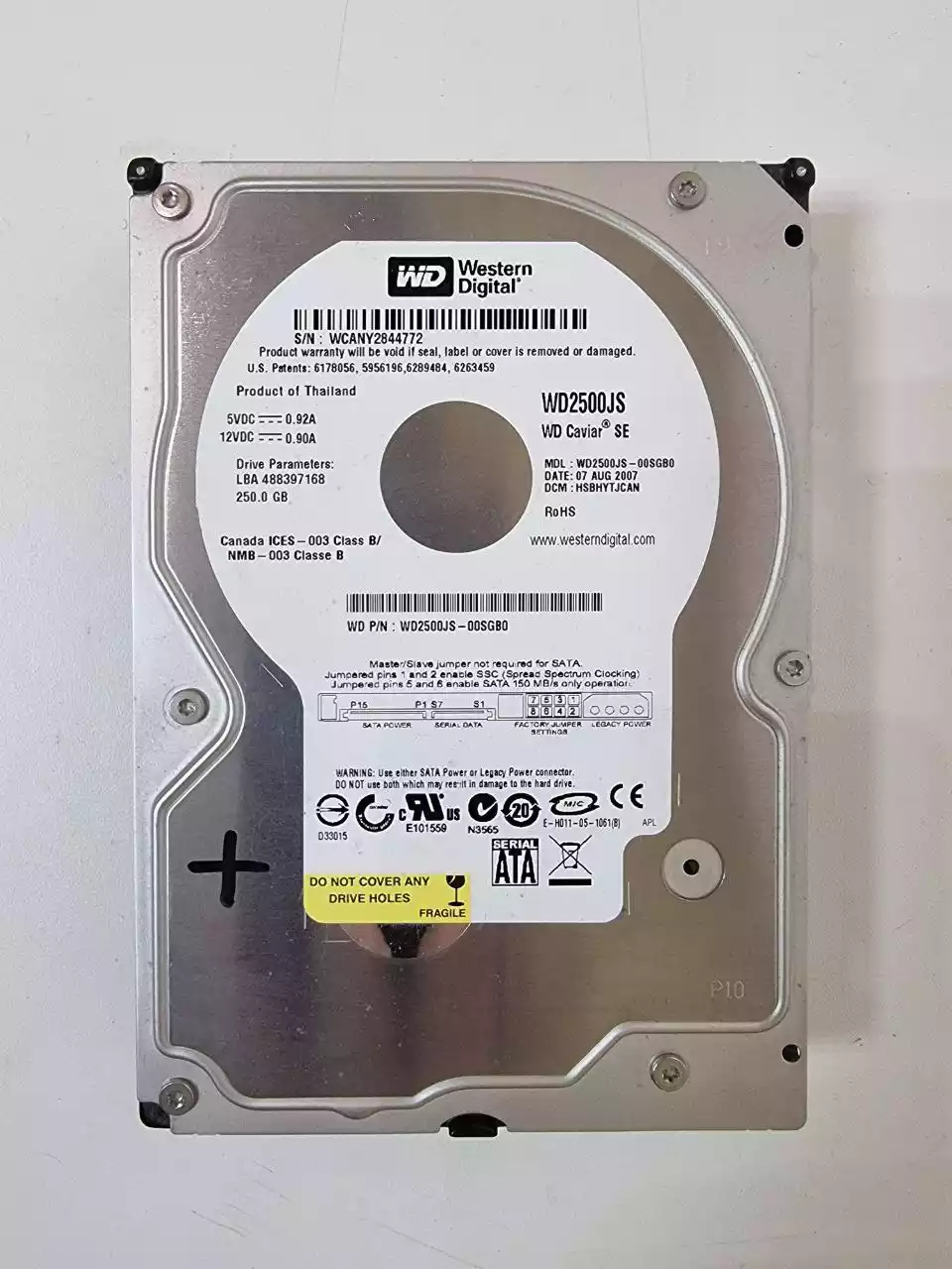 250Gb WD 250Gb WD