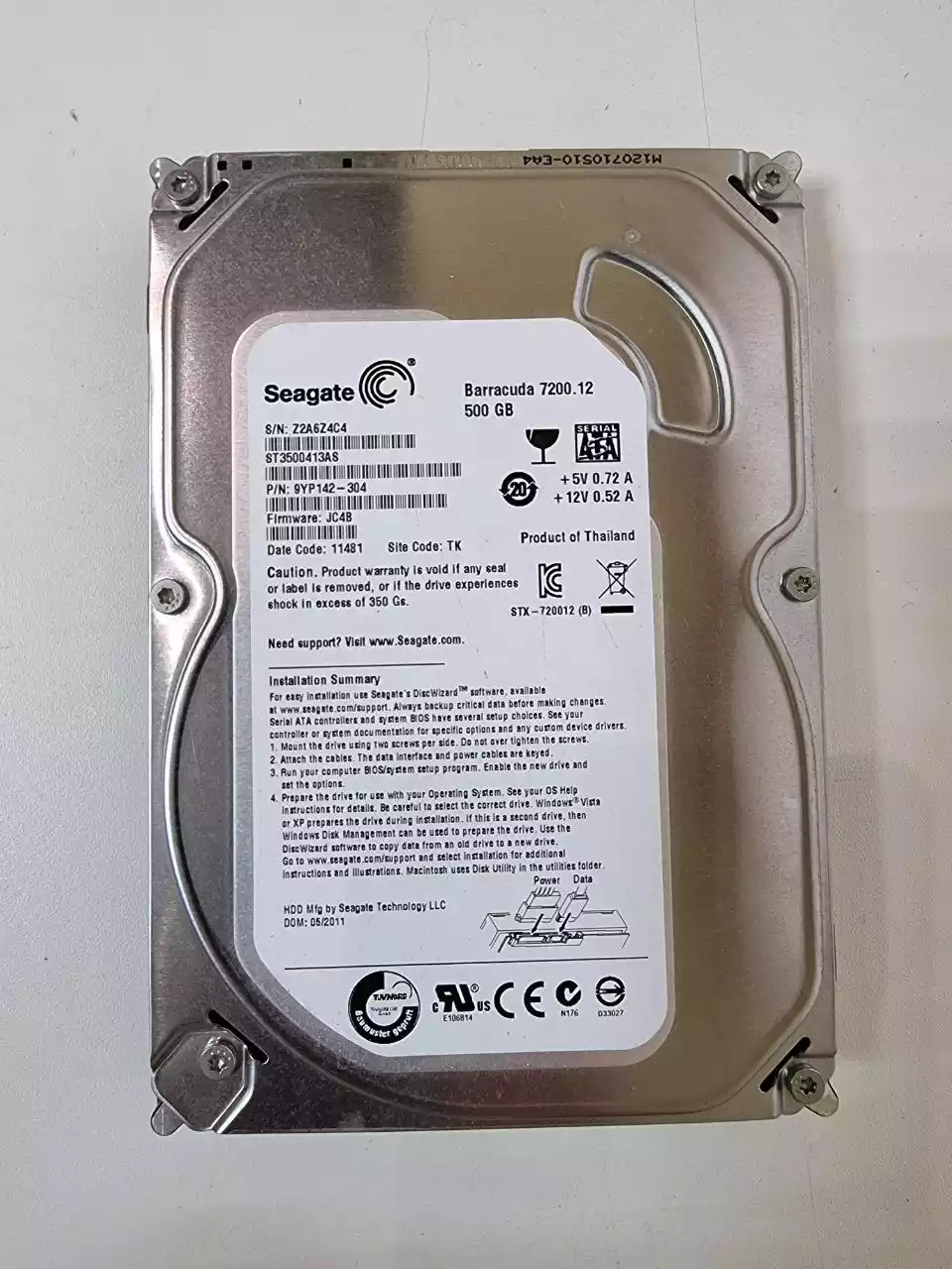 500Gb Seagate 500Gb Seagate